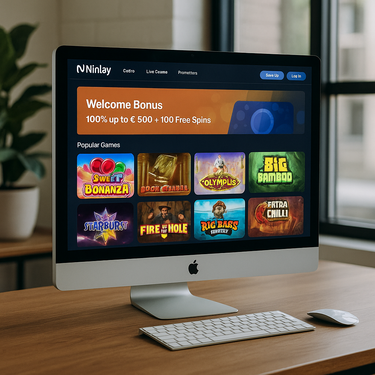 Ninlay Casino - Desktop Platform Design - Nederlands Interface